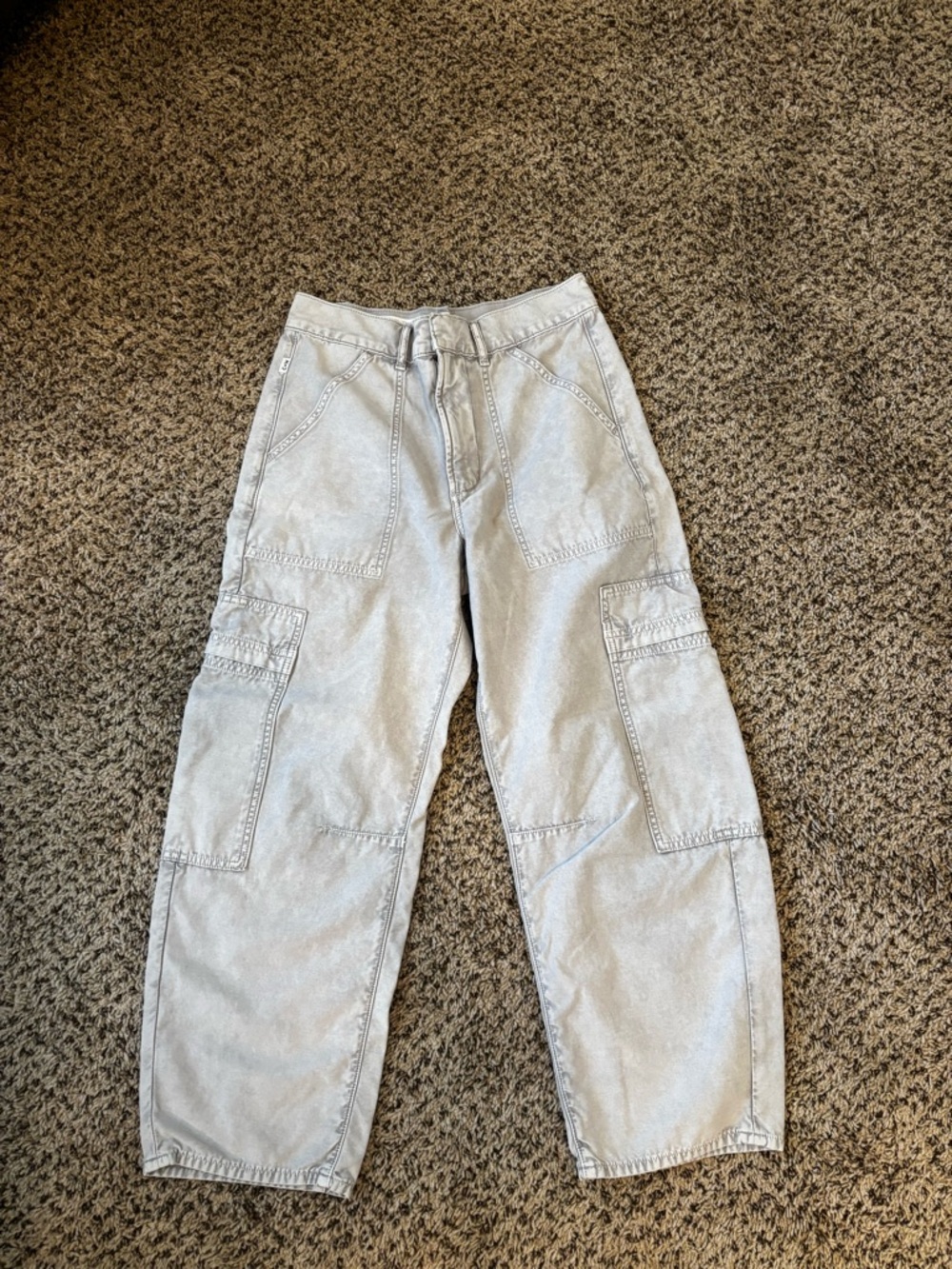 Citizens Of Humanity Light Gray Cargo Pants